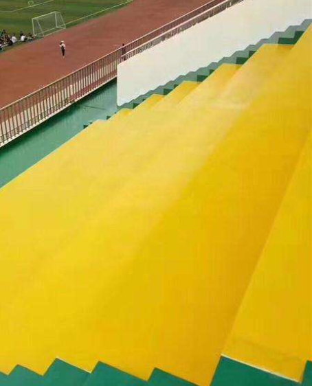 宣威球场台阶翻新修补改造